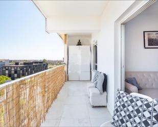 Balcony of Attic to rent in  Valencia Capital  with Air Conditioner, Heating and Terrace