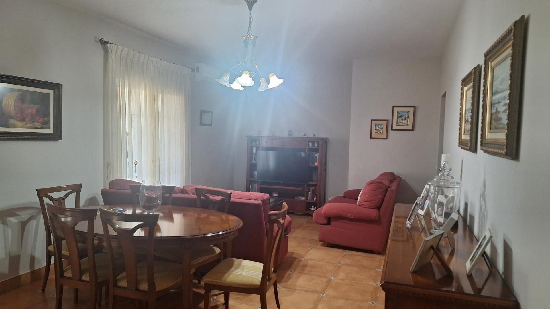 Living room of House or chalet for sale in Roquetas de Mar  with Air Conditioner and Terrace