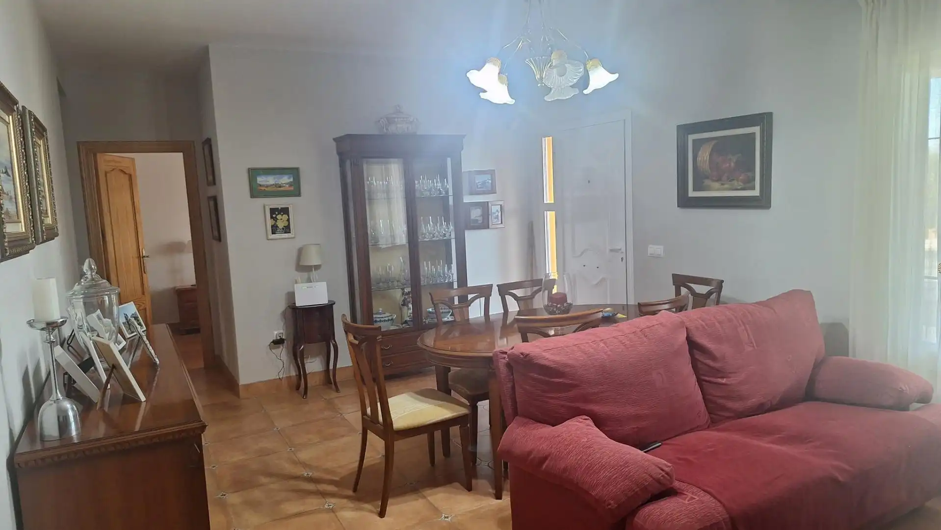 Casa o chalet en venta en Camino de Los Parrales, 39, El Parador de las Hortichuelas Sala de estar de Casa o chalet en venta en Roquetas de Mar con Aire acondicionado y Terraza