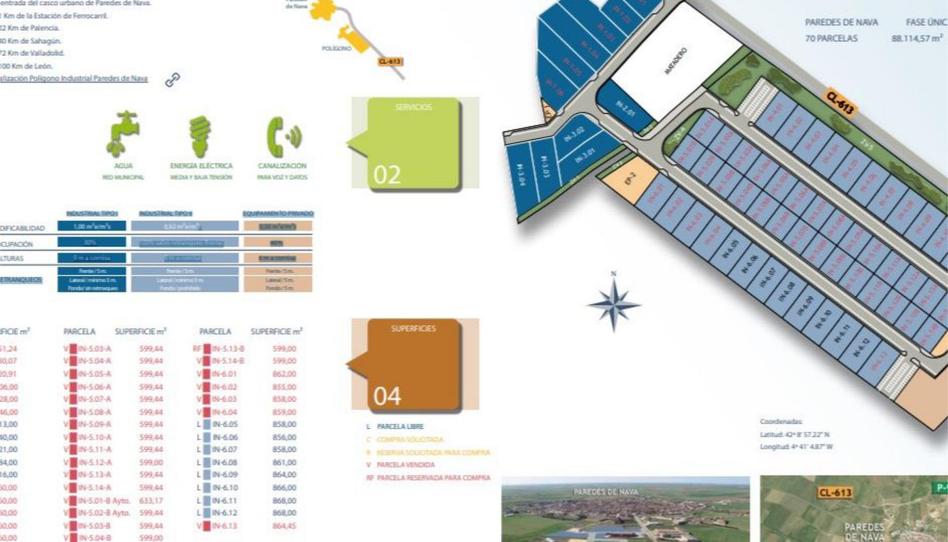 Photo 1 of Industrial land for sale in Plaza Industrial, 10, Paredes de Nava, Palencia