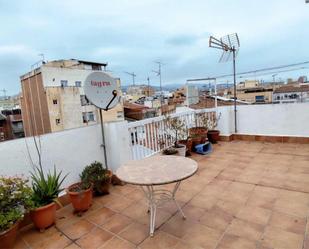 Terrace of Attic for sale in Badalona  with Air Conditioner, Heating and Parquet flooring