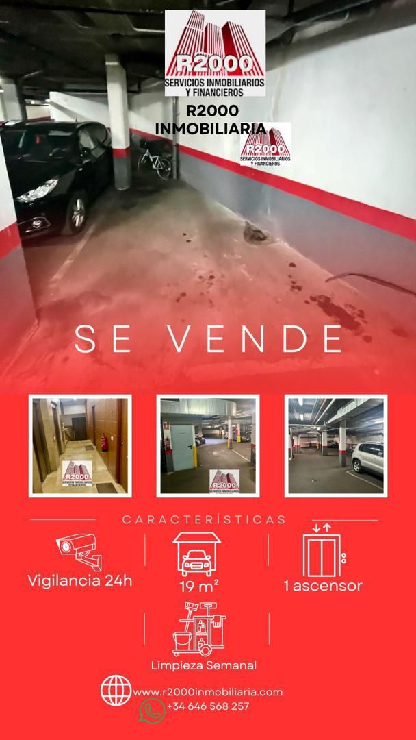 Aparcament de Garatge en venda en  Madrid Capital