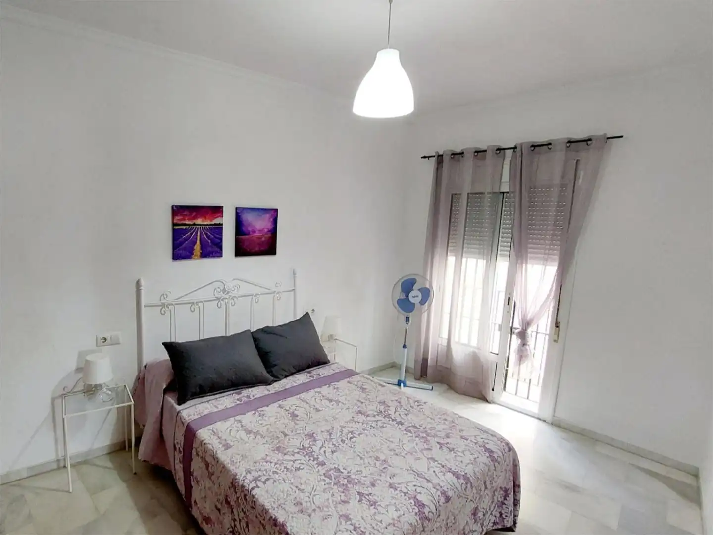 Flat for rent in Avenida Sanlúcar de Barrameda, 38, Playa Cruz del Mar Bedroom of Flat for rent in Chipiona with Air Conditioner, Heating and Terrace