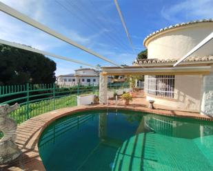 Swimming pool of House or chalet for sale in Mijas  with Air Conditioner and Swimming Pool