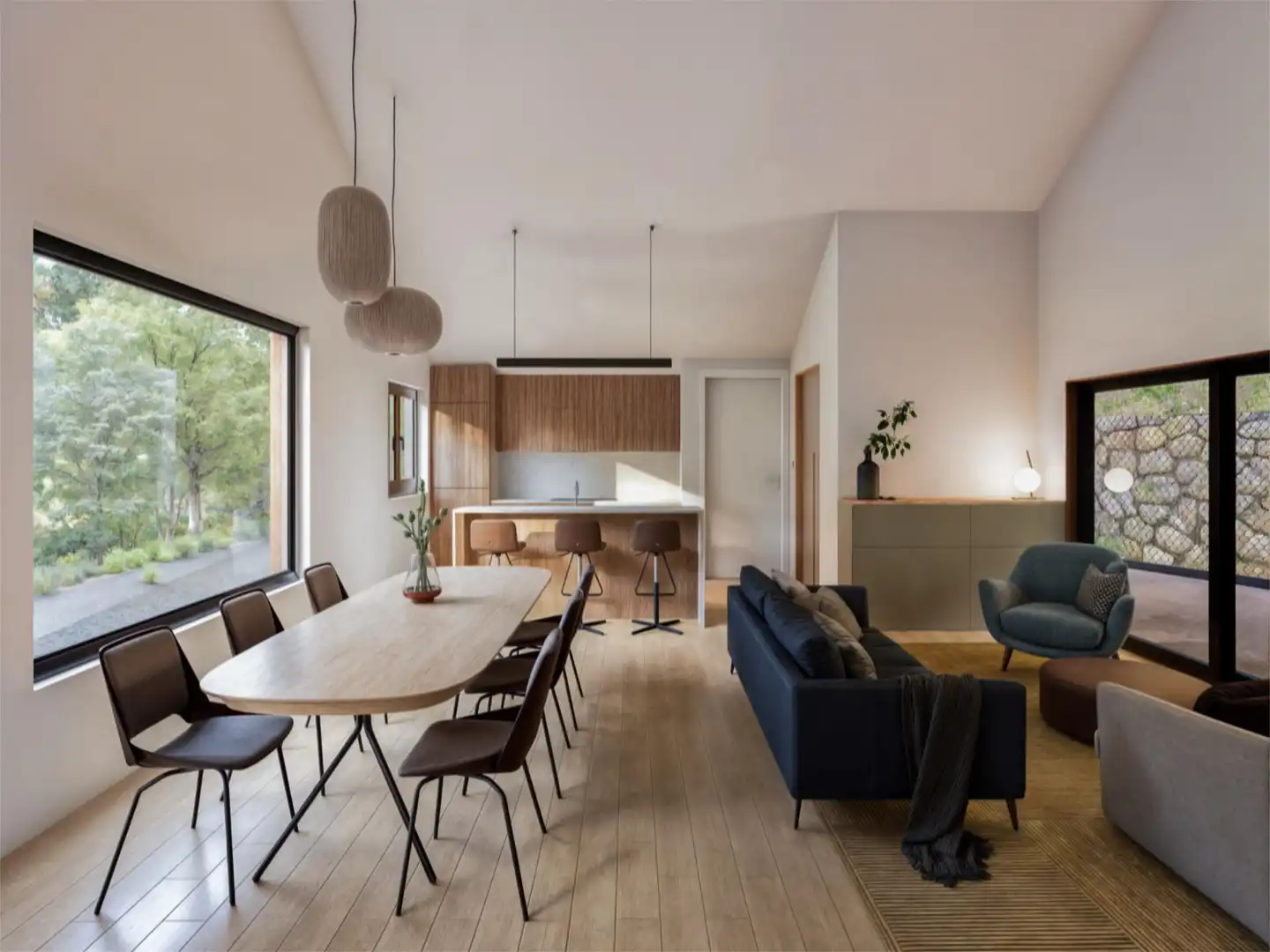 Casa o xalet en venda a Carrer del Sàndal, 10, La Floresta Sala d'estar de Casa o xalet en venda en Sant Cugat del Vallès amb Aire condicionat, Terrassa i Balcó