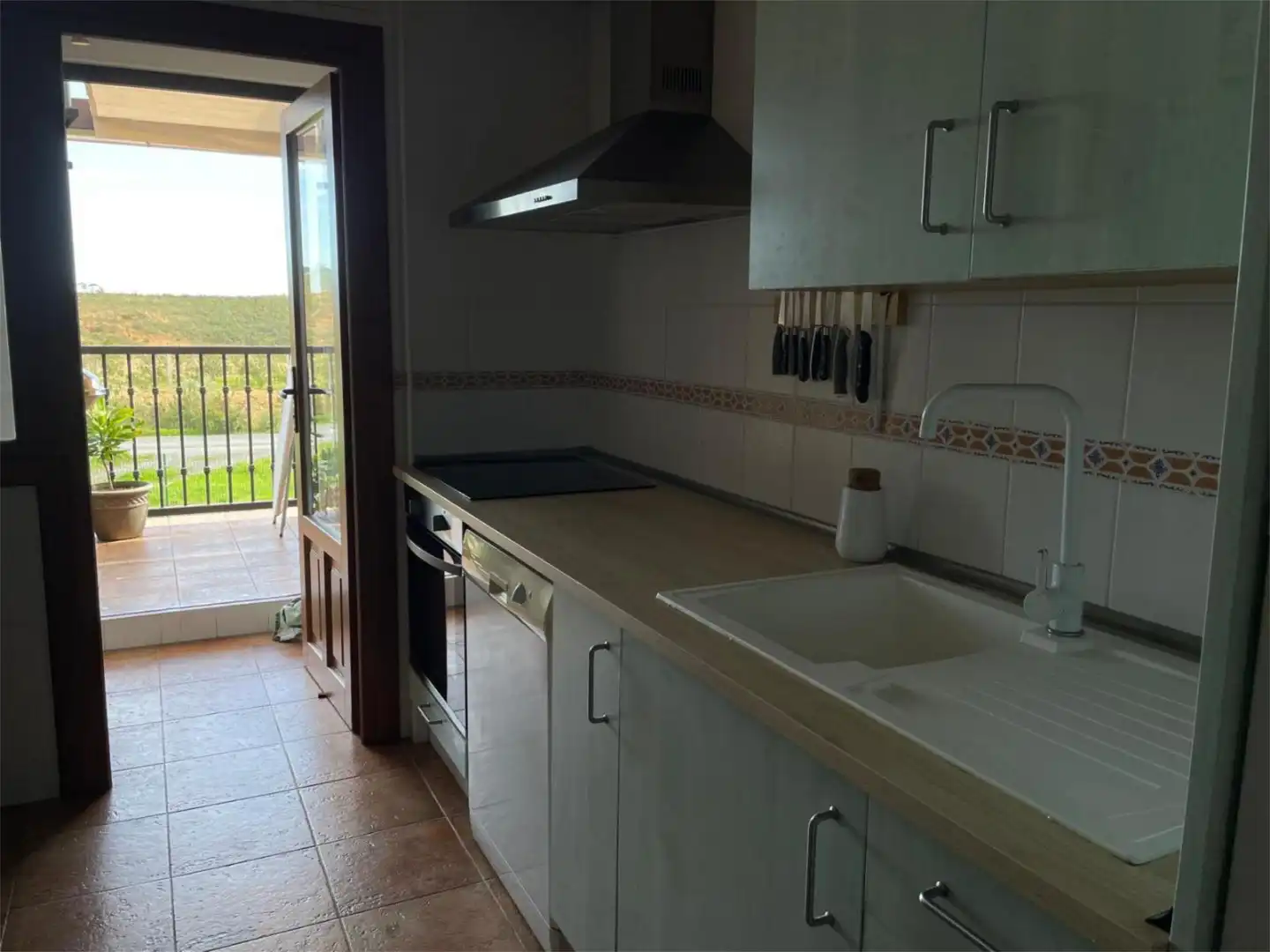 Pis en venda a Paseo Blasco Ibáñez, 712, Costa Esuri Cuina de Pis en venda en Ayamonte amb Aire condicionat, Terrassa i Piscina