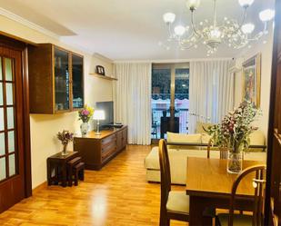 Living room of Flat for sale in  Barcelona Capital  with Air Conditioner, Heating and Parquet flooring