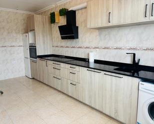 Kitchen of Flat for sale in Santiago de Compostela   with Heating, Terrace and Furnished