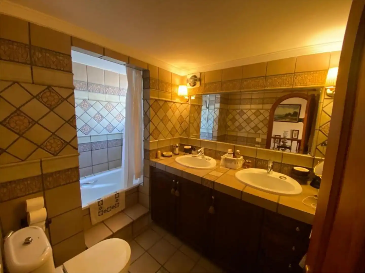 Bathroom of Houses for sale in Santa Brígida  with Air Conditioner, Heating and Private garden