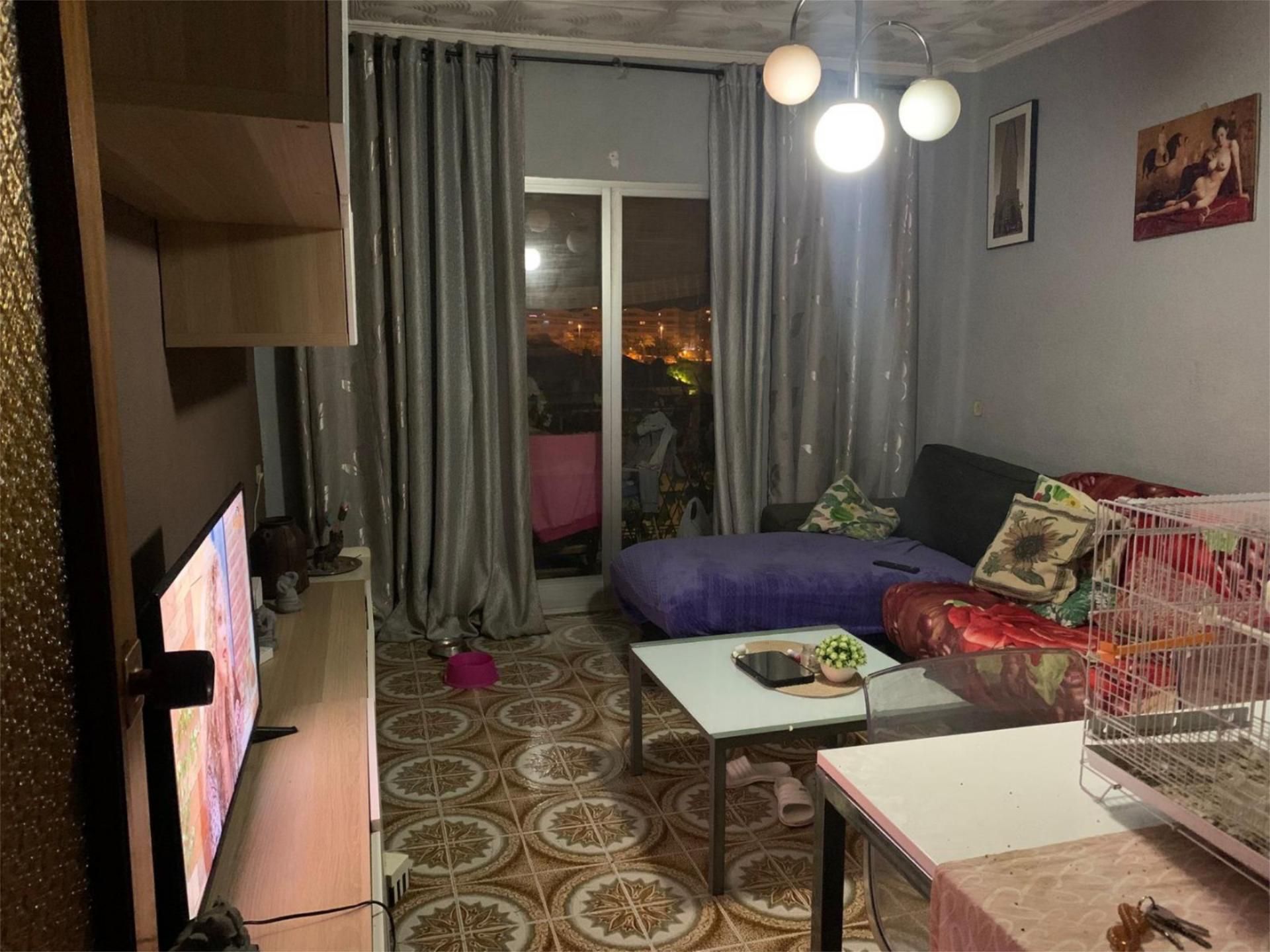 Sala d'estar de Pis en venda en Alicante / Alacant amb Aire condicionat i Balcó