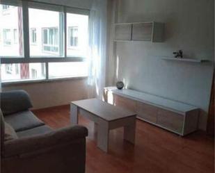 Living room of Flat for sale in Ourense Capital   with Private garden, Storage room and Furnished