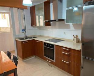 Kitchen of Apartment to rent in Lugo Capital  with Heating, Storage room and Furnished