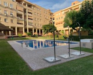 Exterior view of Flat to rent in Málaga Capital  with Private garden, Terrace and Swimming Pool