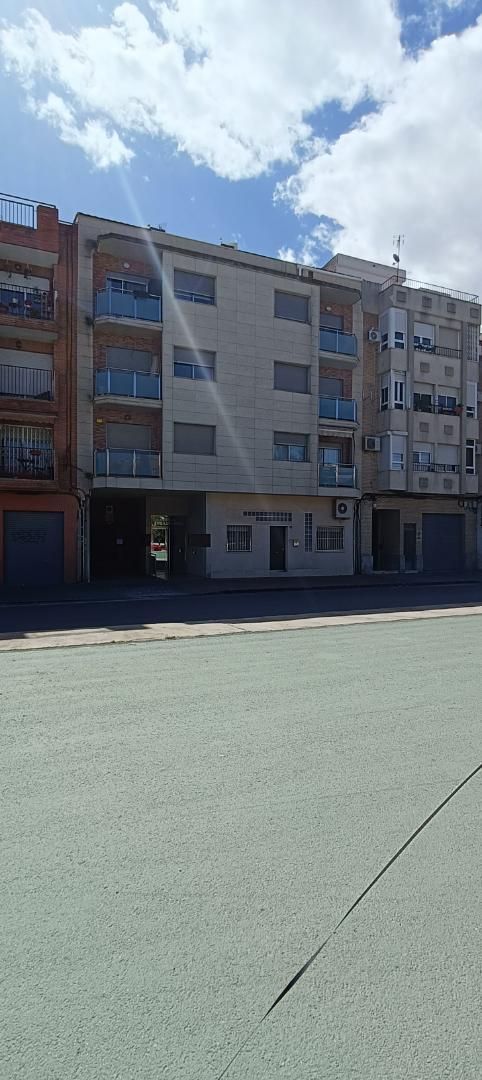 Vista exterior de Pis en venda en  Murcia Capital amb Aire condicionat, Terrassa i Moblat