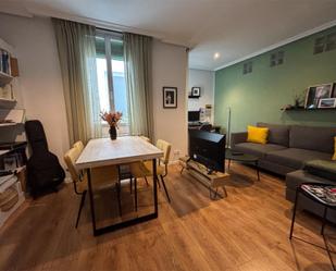 Living room of Flat to rent in  Madrid Capital  with Heating and Parquet flooring