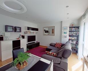 Living room of Flat for sale in Donostia - San Sebastián   with Heating, Parquet flooring and Terrace