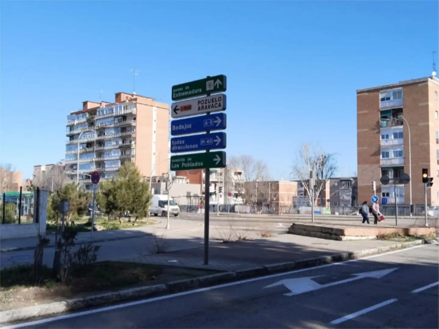 Vista exterior de Garaje de alquiler en Madrid