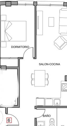 Piso en Venta en A-7205, 16 en Norte - Barrio del Pilar - El Reñidero