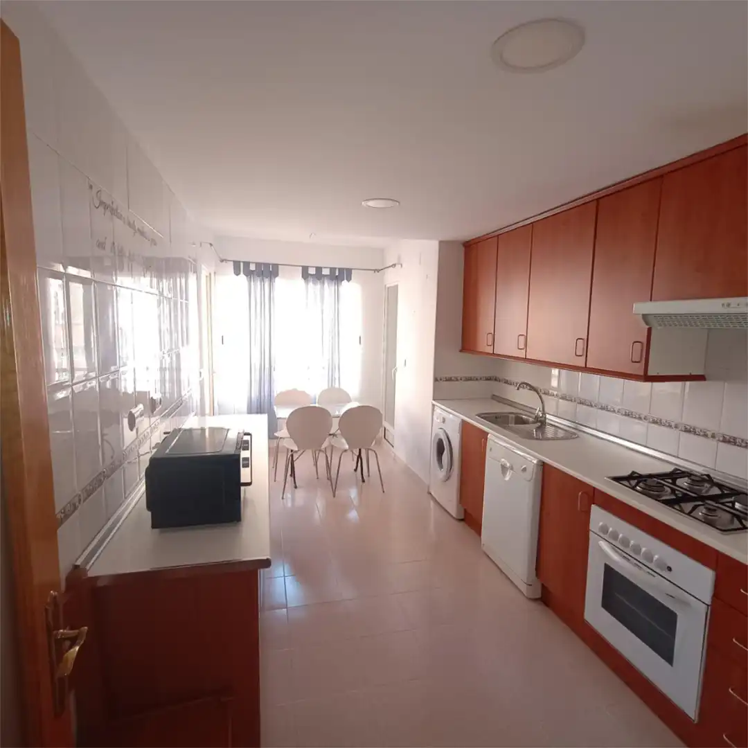 Pis de lloguer a Avinguda d'Elx, 109, Palmeral Cuina de Pis de lloguer en Alicante / Alacant amb Jardí privat, Terrassa i Traster