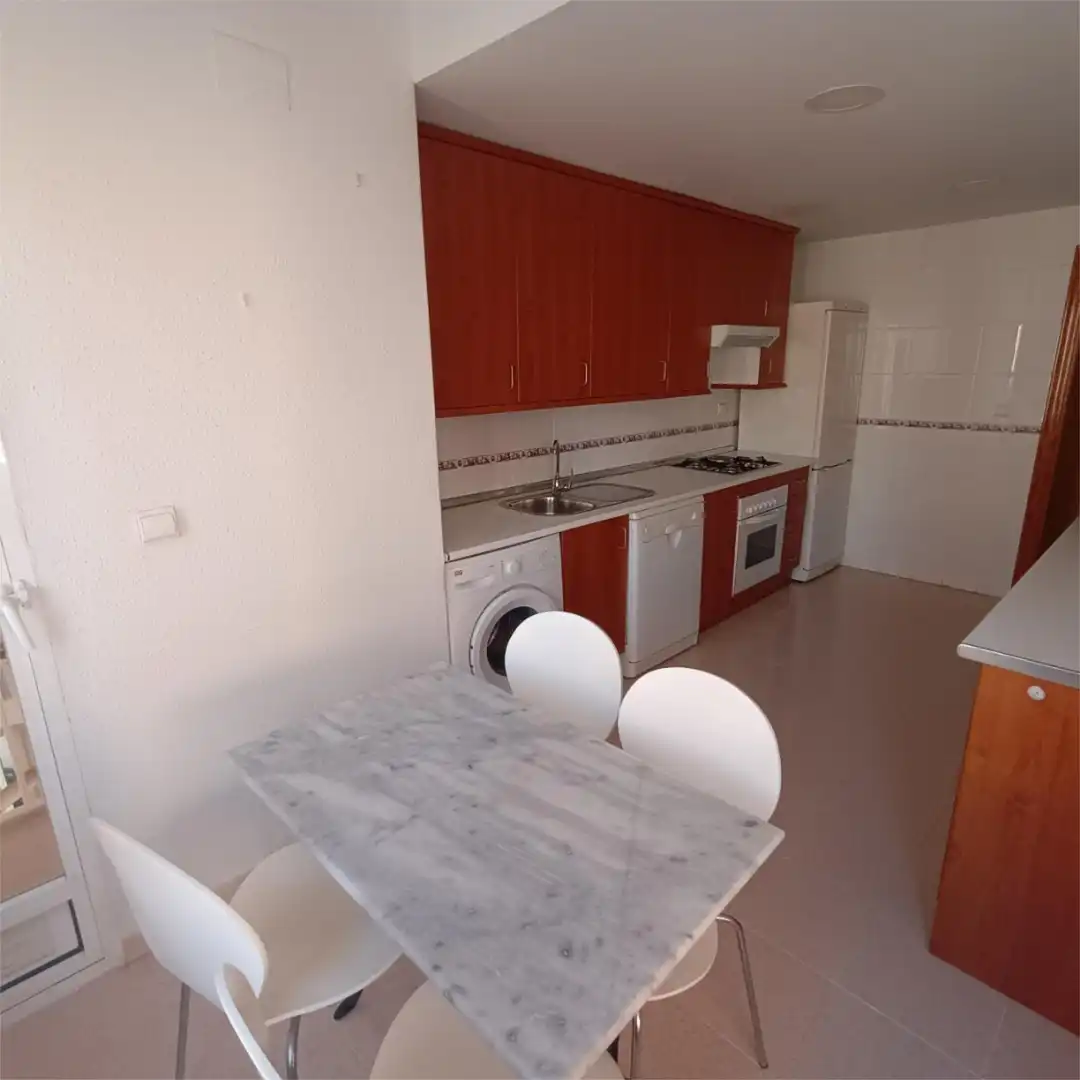Pis de lloguer a Avinguda d'Elx, 109, Palmeral Cuina de Pis de lloguer en Alicante / Alacant amb Jardí privat, Terrassa i Traster