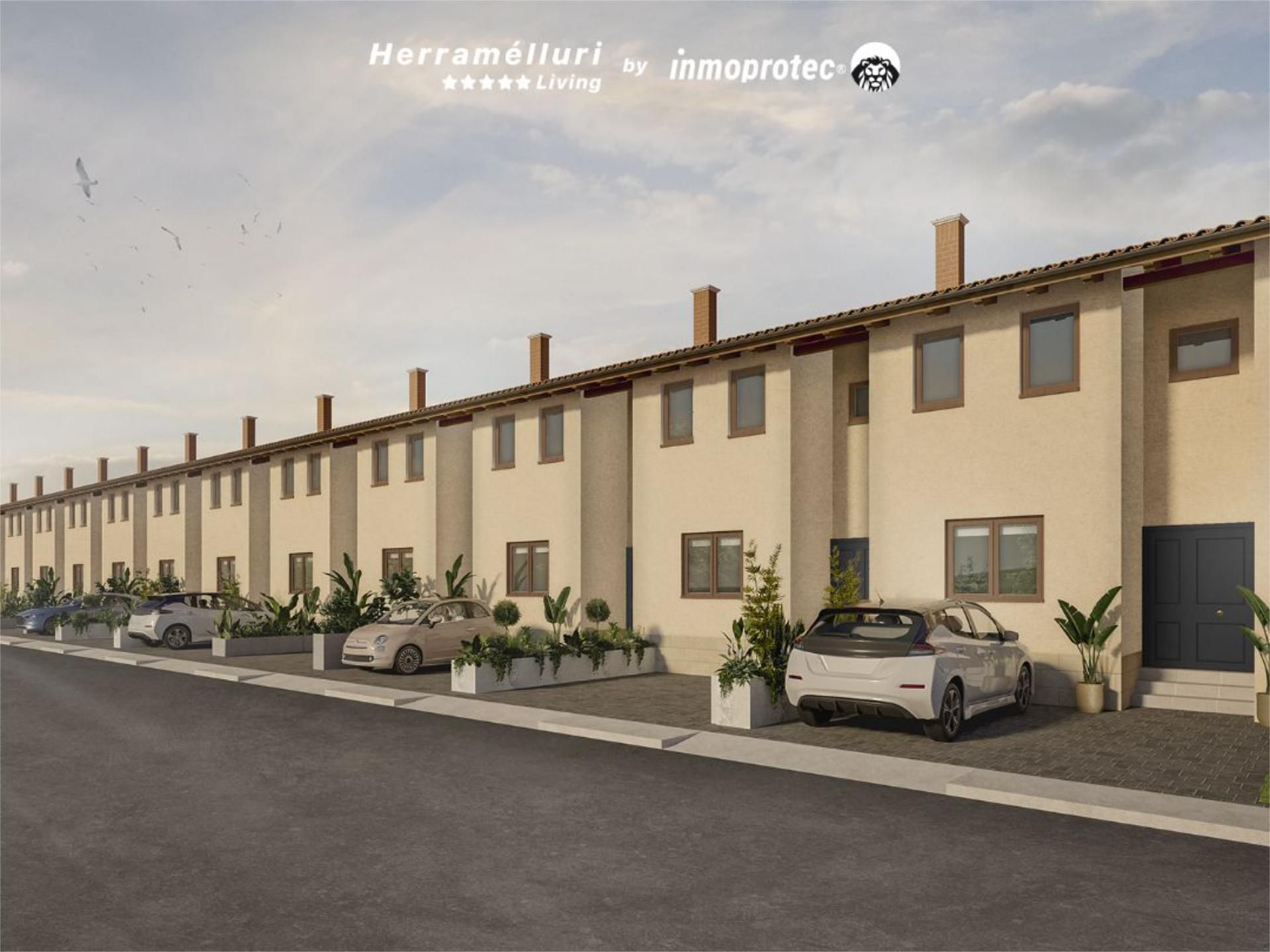 Exterior view of Flat for sale in Herramélluri  with Air Conditioner, Heating and Private garden