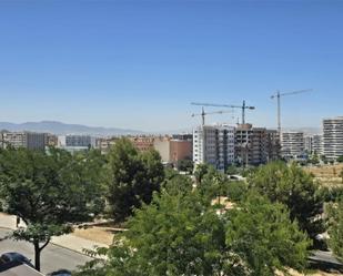 Vista exterior de Pis de lloguer en  Granada Capital amb Terrassa i Balcó