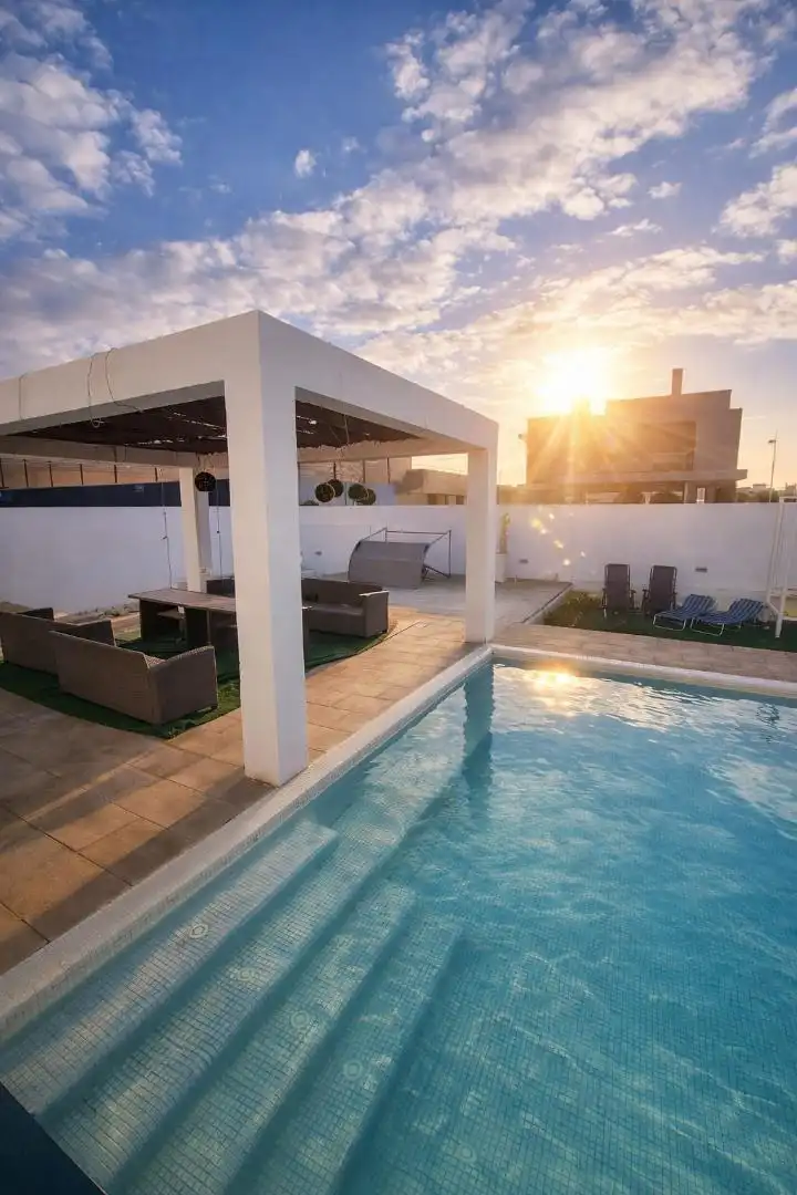 Houses for sale in Calle de los Juegos de Latakia, 161, El Toyo Terrace of Houses for sale in Almería with Private garden, Terrace and Storage room