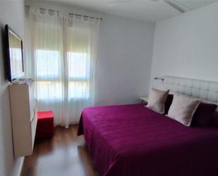 Bedroom of Flat to rent in Alicante / Alacant  with Air Conditioner, Private garden and Parquet flooring