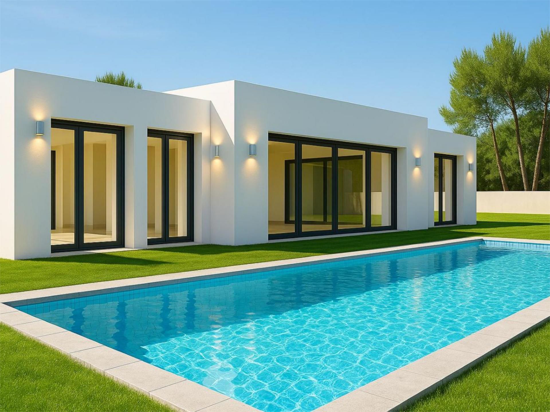 Swimming pool of Flat for sale in Oleiros  with Air Conditioner, Heating and Private garden