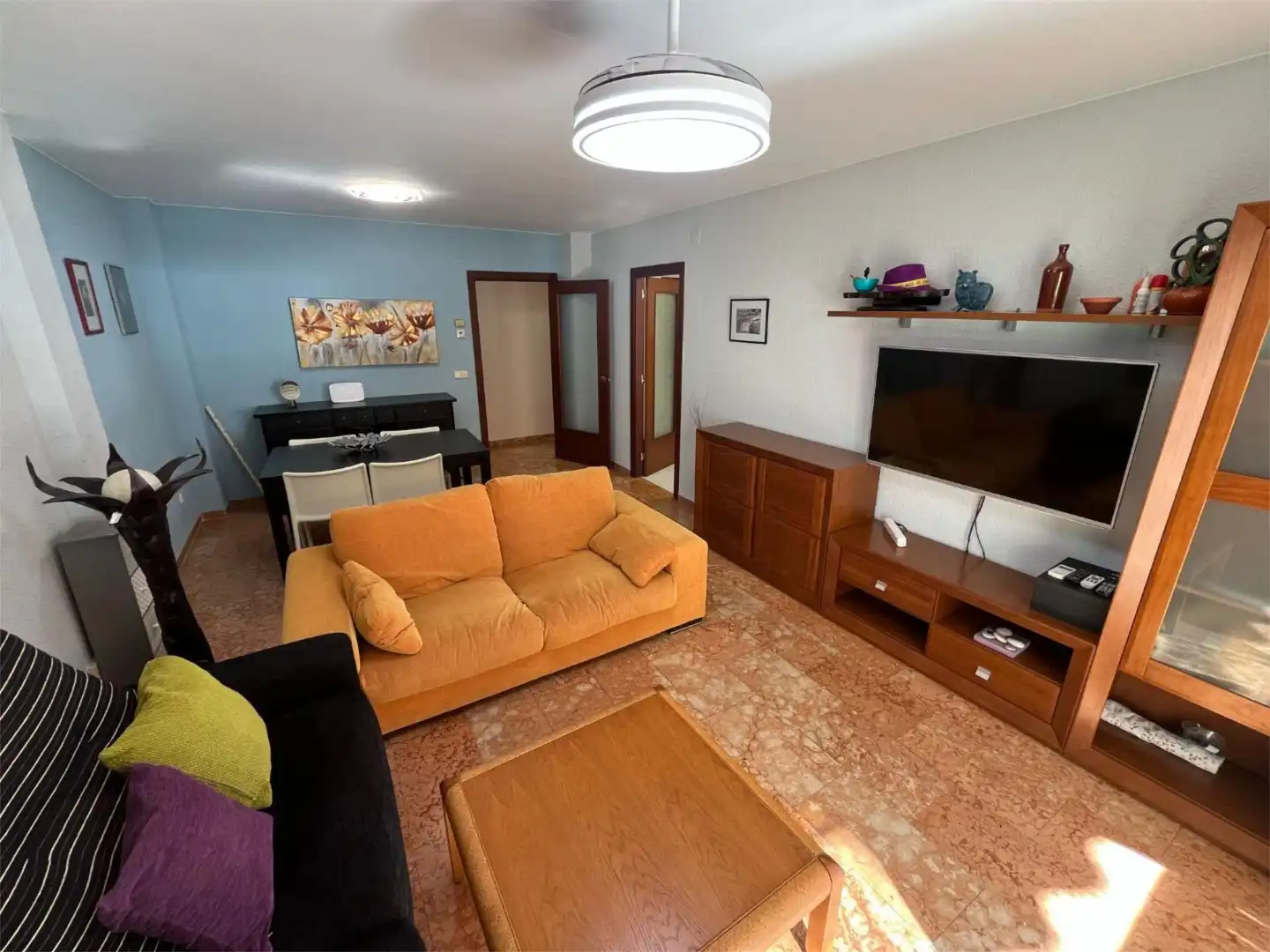 Pis en venda a Carrer Dels Tamarits, 8, Vandellòs i l'Hospitalet de l'Infant Sala d'estar de Pis en venda en Vandellòs i l'Hospitalet de l'Infant amb Aire condicionat, Terrassa i Piscina