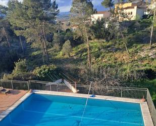 Piscina de Casa adosada de lloguer en Subirats amb Aire condicionat, Calefacció i Jardí privat