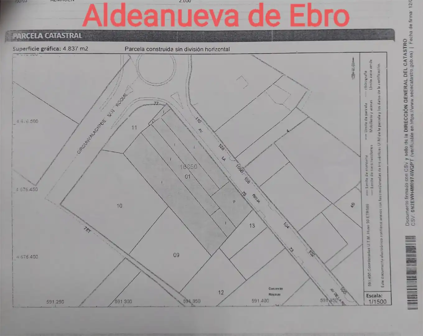 Nave industrial en venta en Avenida de La Rioja, 75, Aldeanueva de Ebro Nave industrial en venta en Aldeanueva de Ebro