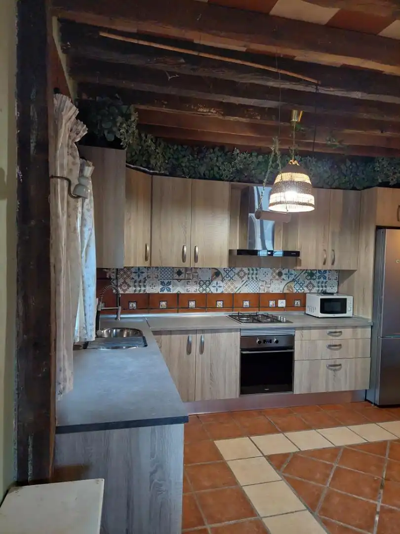 Cocina de Planta baja de alquiler en La Carolina con Aire acondicionado, Calefacción y Jardín privado