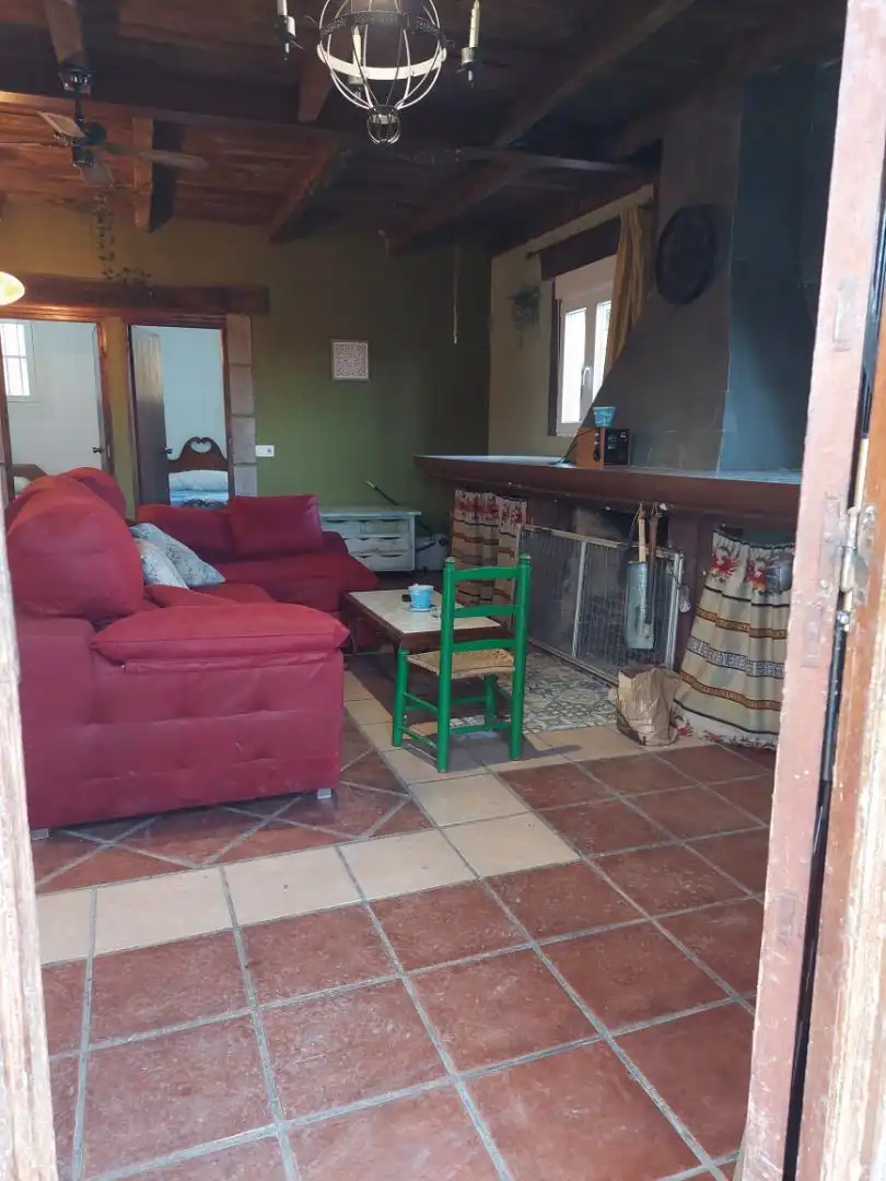 Sala de estar de Planta baja de alquiler en La Carolina con Aire acondicionado, Calefacción y Jardín privado