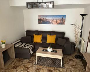 Living room of Flat for sale in Oviedo   with Heating, Parquet flooring and Terrace