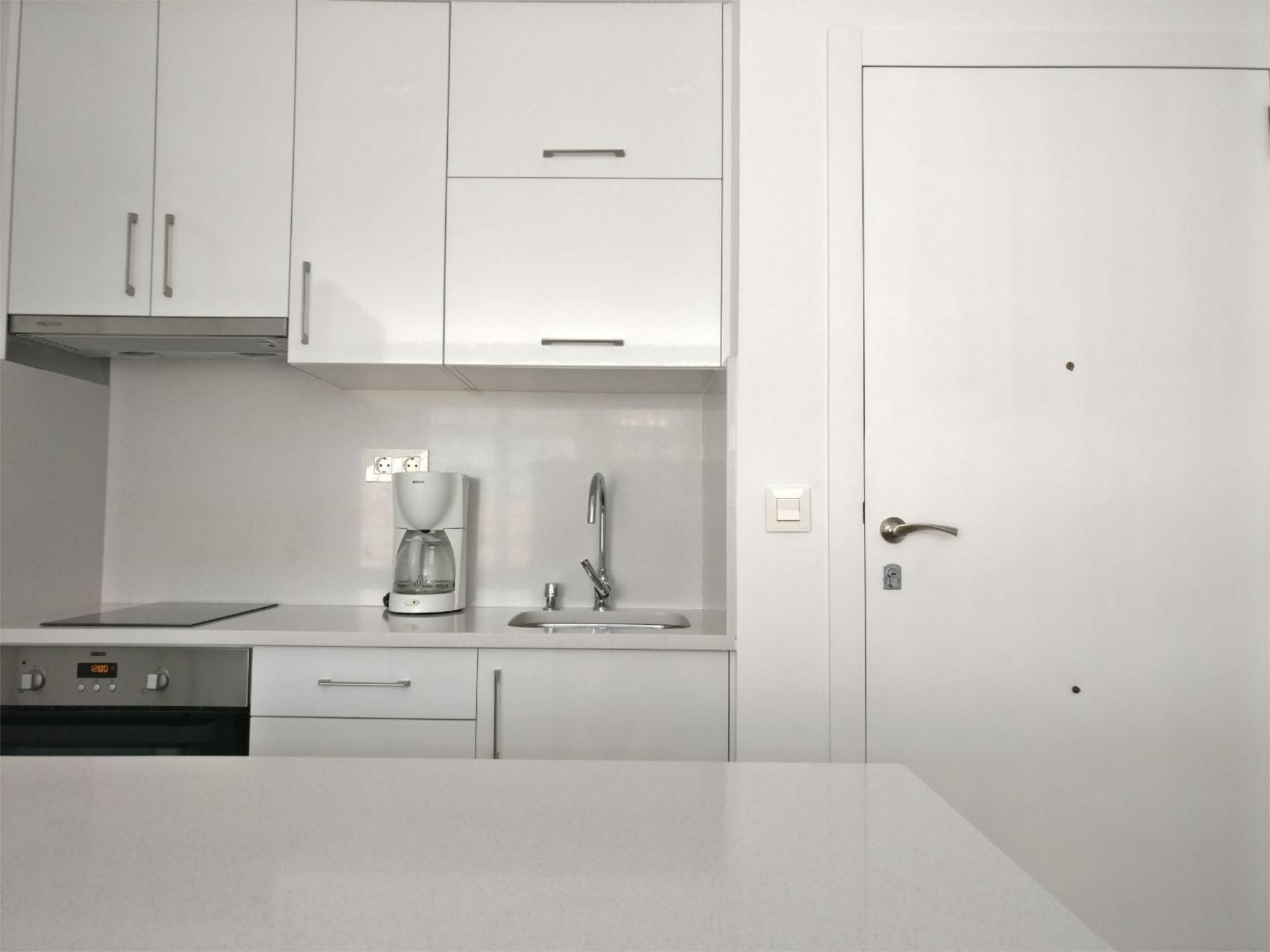 Kitchen of Study to rent in Santiago de Compostela   with Heating, Parquet flooring and Furnished