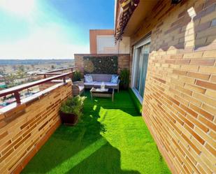 Terrace of Flat for sale in  Madrid Capital  with Air Conditioner, Heating and Private garden