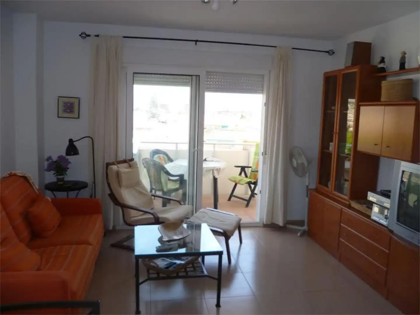 Schlafzimmer von Wohnungen zur Miete in Mazarrón mit Klimaanlage, Terrasse und Schwimmbad