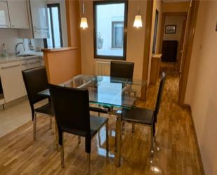 Dining room of Flat to rent in Segovia Capital  with Heating, Parquet flooring and Terrace