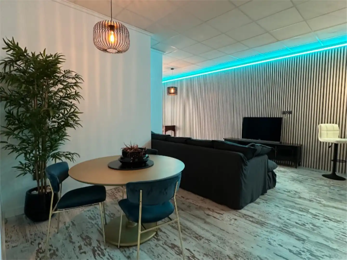 Wohnzimmer von Wohnung zum Verkauf in Torrevieja mit Klimaanlage und Terrasse