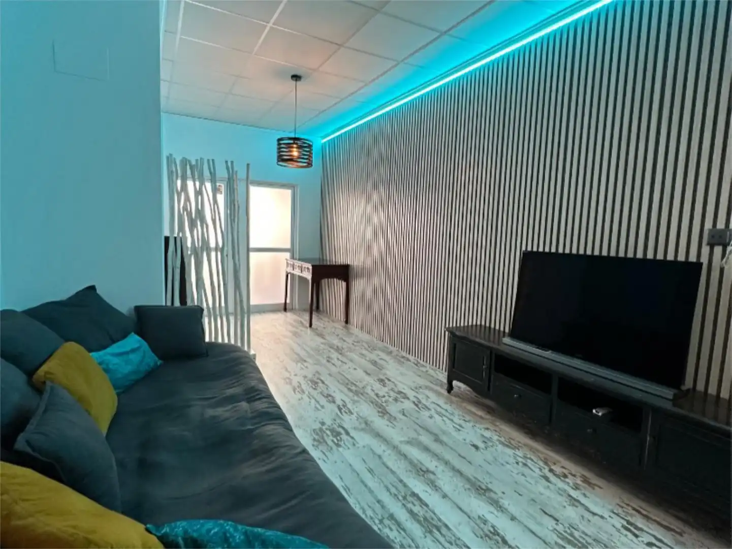 Wohnzimmer von Wohnung zum Verkauf in Torrevieja mit Klimaanlage und Terrasse