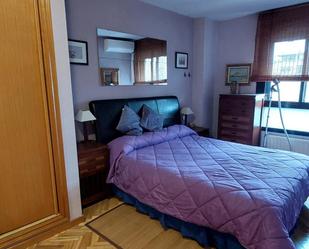 Bedroom of Flat to rent in  Madrid Capital  with Heating, Parquet flooring and Terrace