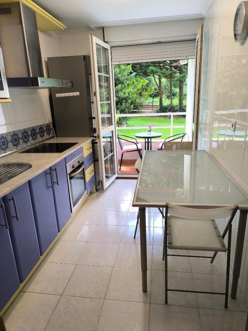 Kitchen of Flat to rent in Castro-Urdiales  with Heating, Private garden and Parquet flooring