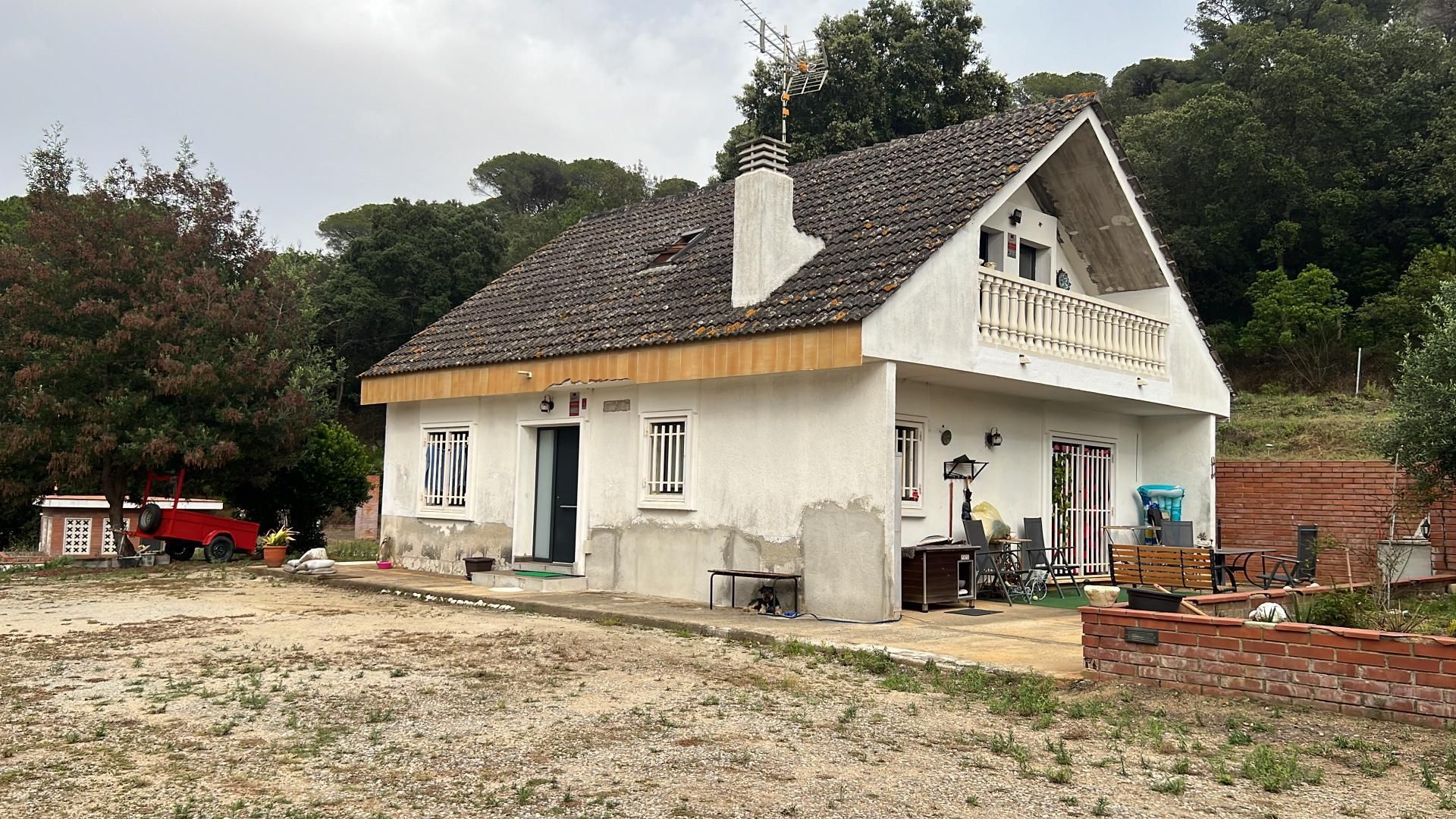 Vista exterior de Pis en venda en Dosrius amb Calefacció, Jardí privat i Terrassa