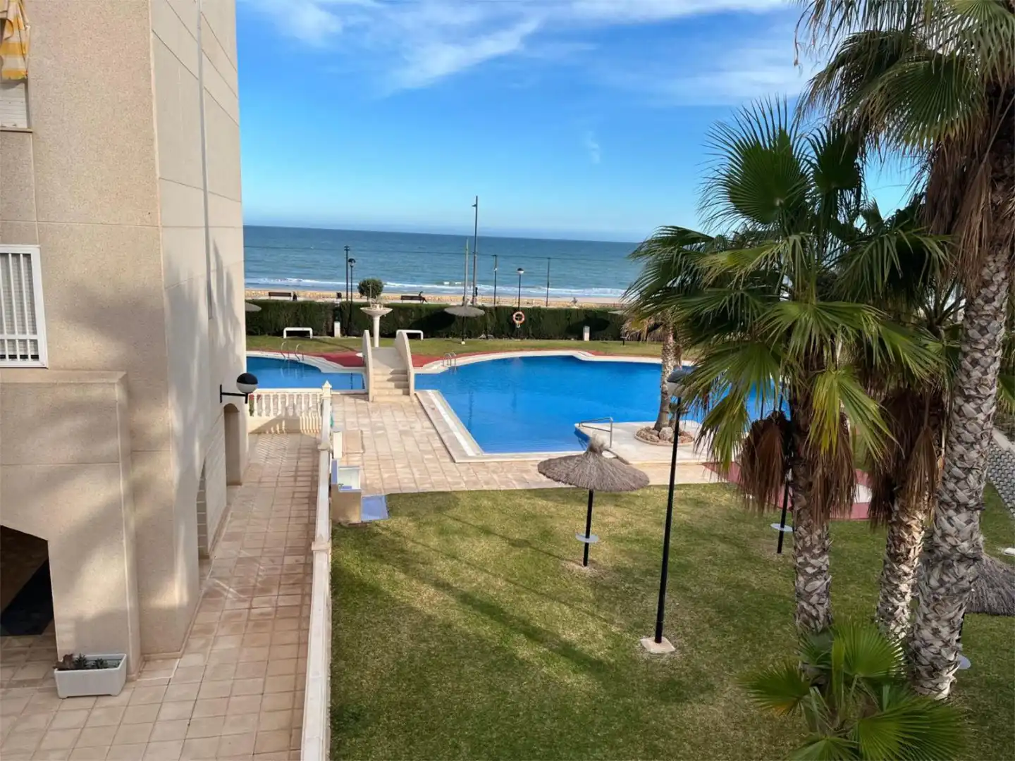Flat for rent in Avenida Jaime I el Conquistador, 72, Playa Muchavista Swimming pool of Flat for rent in El Campello with Private garden, Terrace and Storage room