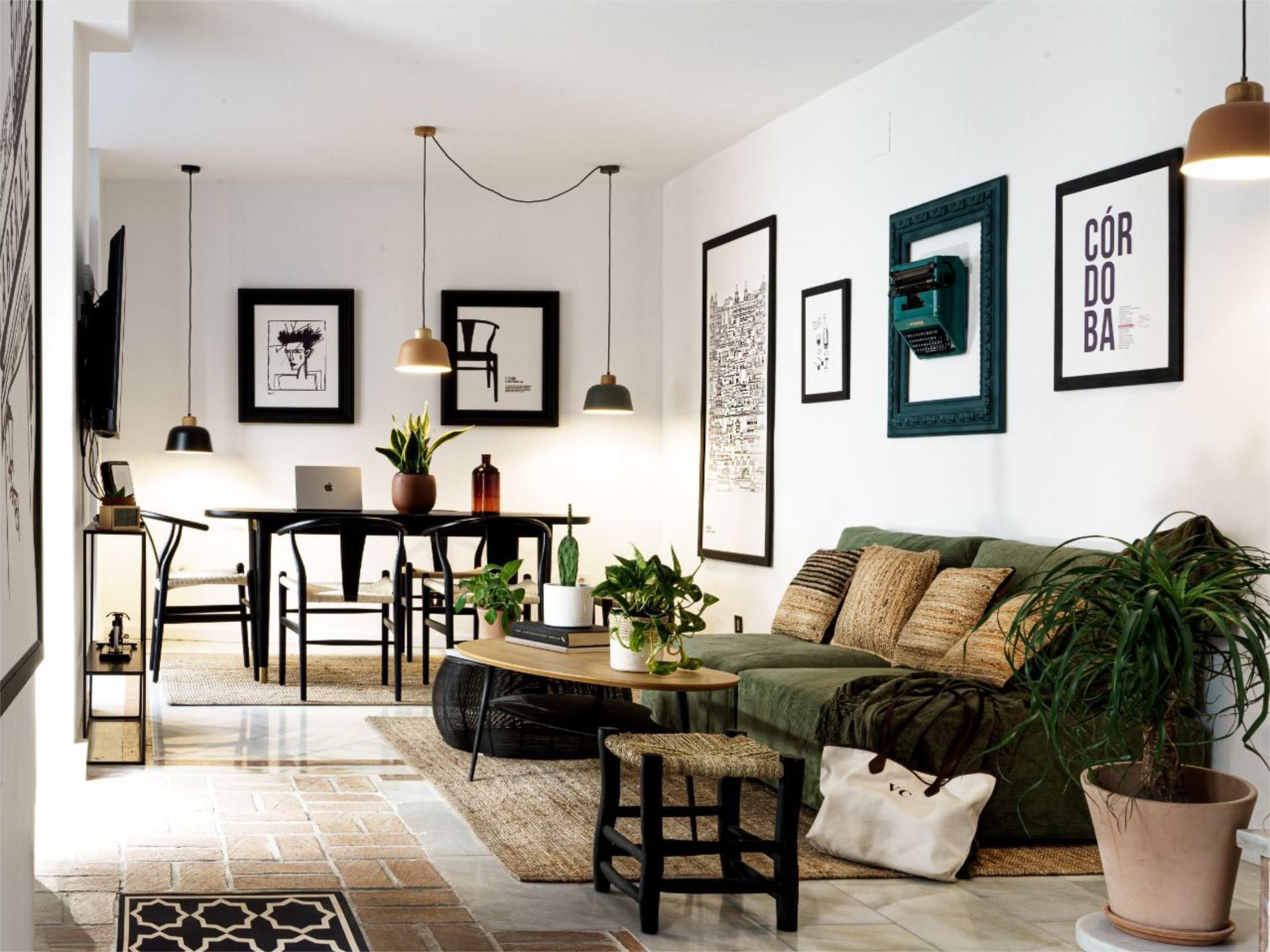 Sala de estar de Casa adosada en venta en  Córdoba Capital con Aire acondicionado, Calefacción y Jardín privado