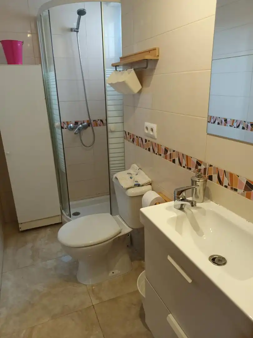 Apartamento de alquiler en Carretera Guijo, 80, Zarza de Granadilla Baño de Apartamento de alquiler en Zarza de Granadilla con Aire acondicionado, Calefacción y Amueblado