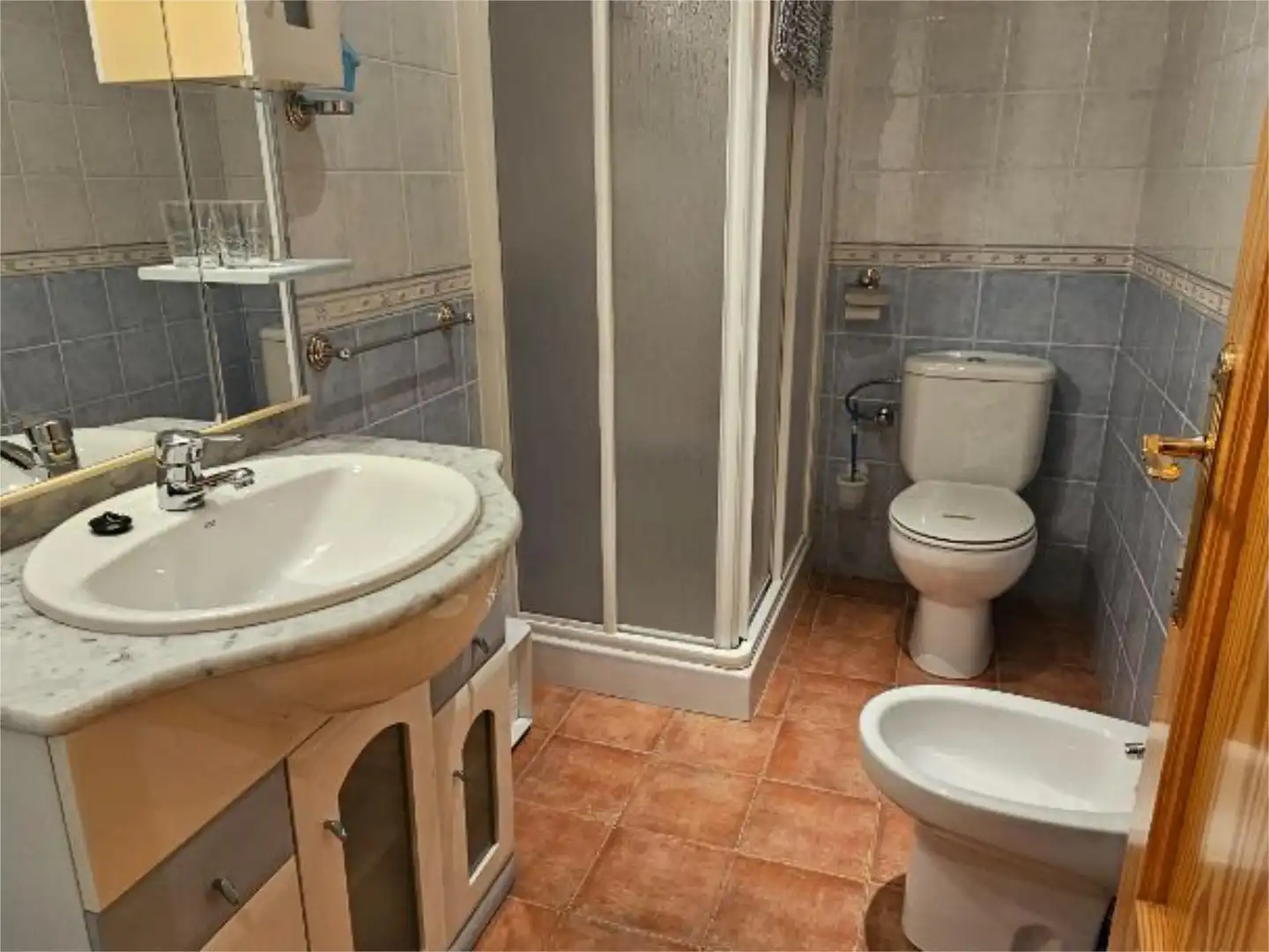 Flat for sale in Calle San Antón, 7, Cazorla Bathroom of Flat for sale in Cazorla with Air Conditioner, Heating and Furnished