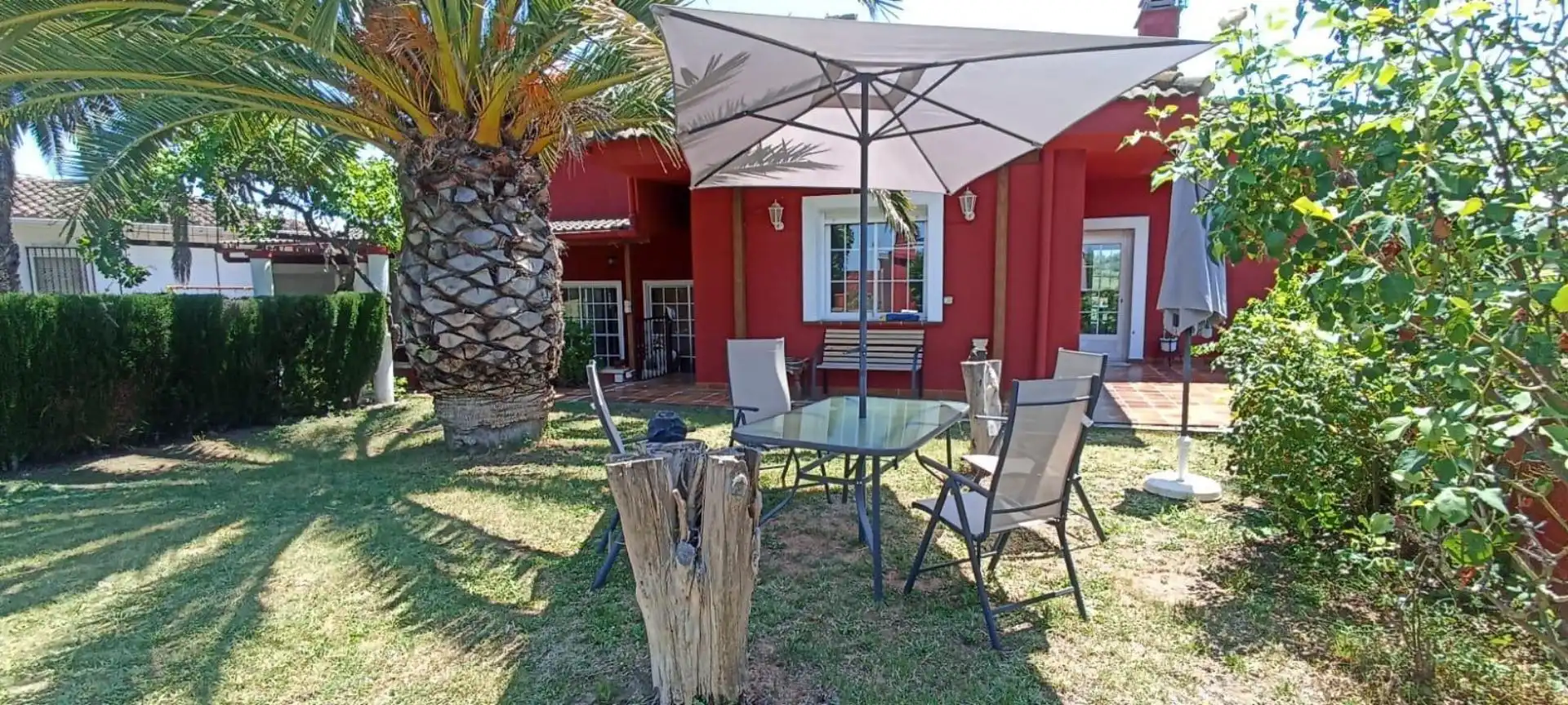 Terraza de Casa o chalet en venta en Villamediana de Iregua con Aire acondicionado, Terraza y Piscina