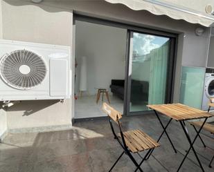 Terrace of Flat to rent in  Santa Cruz de Tenerife Capital  with Air Conditioner, Terrace and Furnished